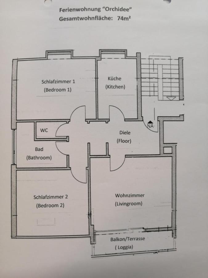 Apartment Orchidee Mülheim an der Ruhr Exteriör bild